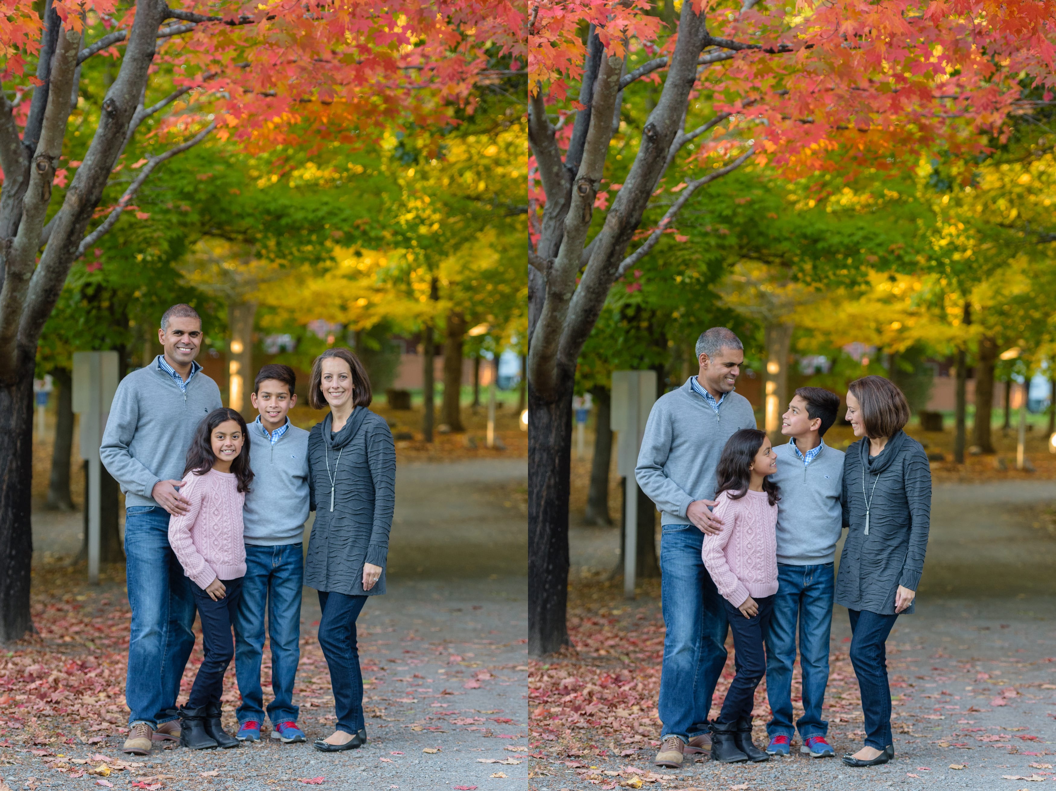 Boston Fall Family Photos