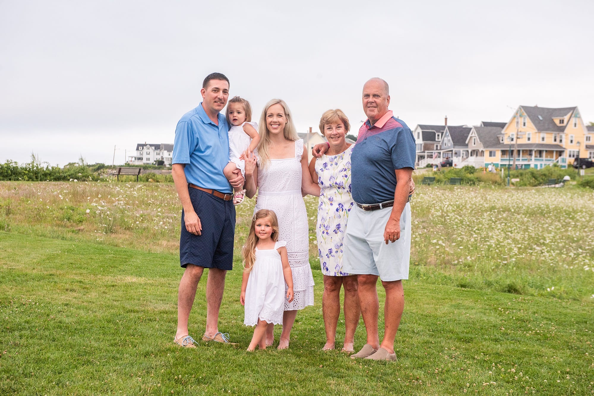 Short Sands York Beach Maine Family Portrait Photographer