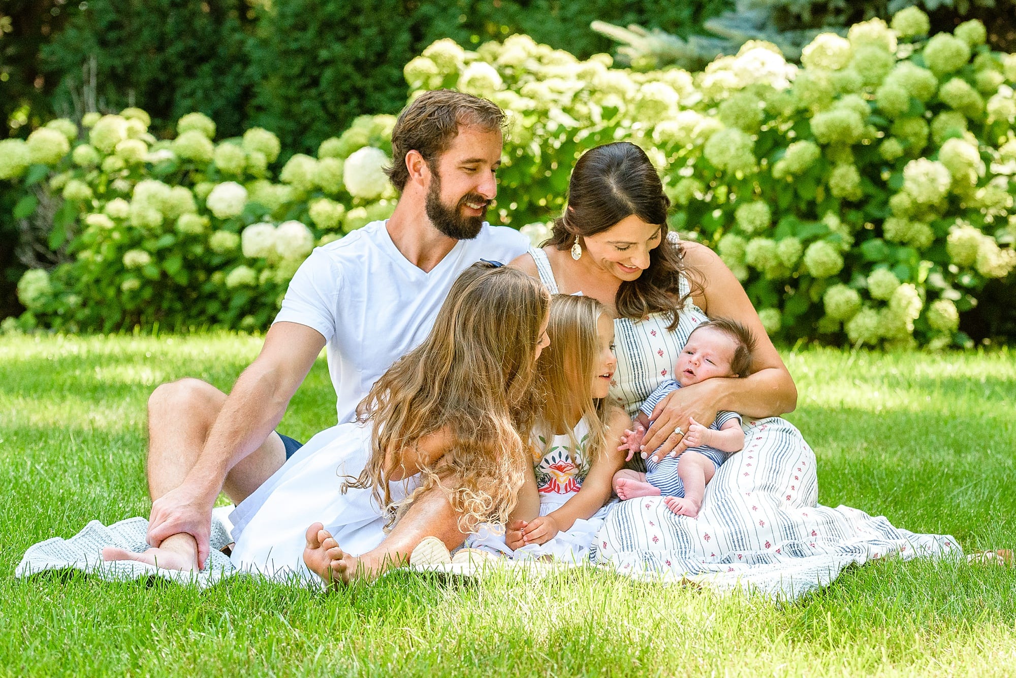 boston baby photos Summer newborn photos in andover