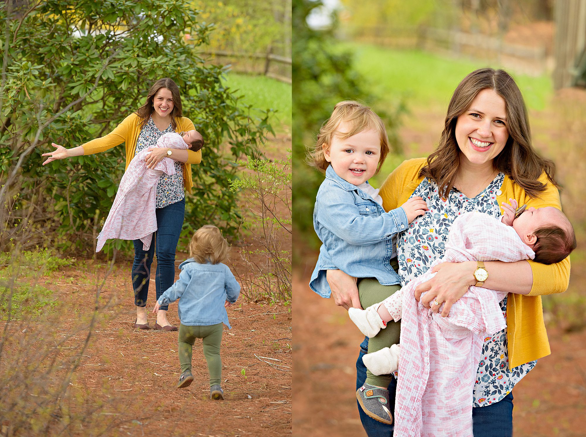 Andover Family Photographer - A Spring Family Session in Andover